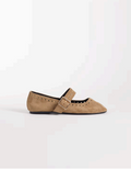 Sand Perforated Mary Jane
