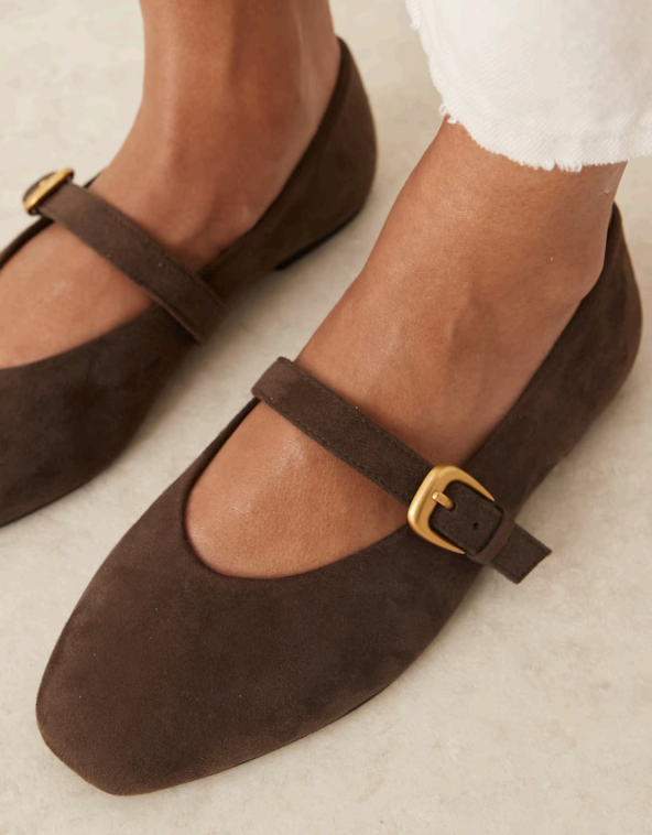 Camille Suede Mary Jane